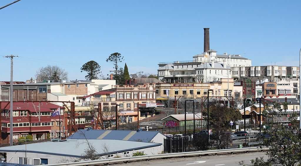 Katoomba from Civic Place