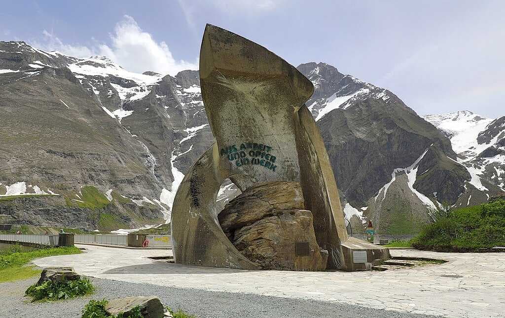 "Heidnische Kirche" on the Mooserboden in Kaprun.