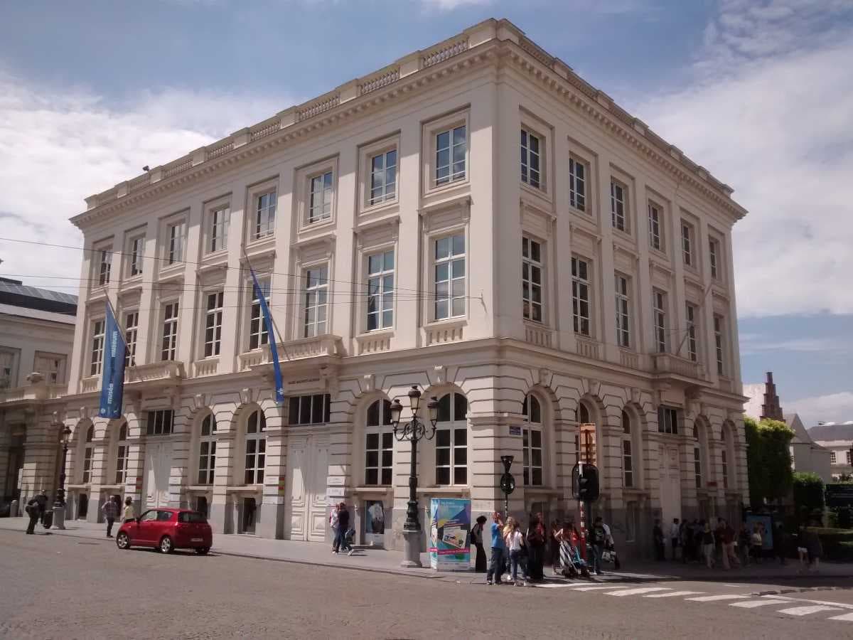 An image of the Magritte Museum in Brussels