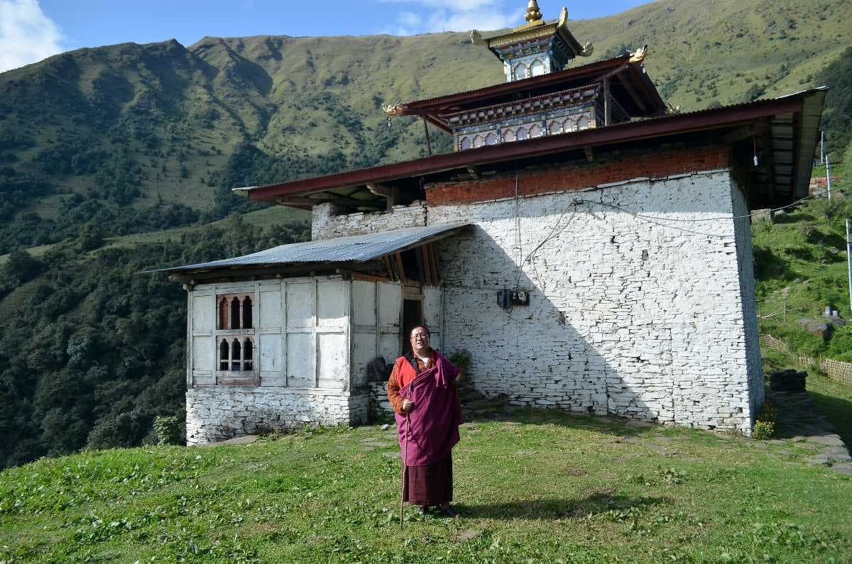 Khochung Lhakhang - Small Temple in Gangzur