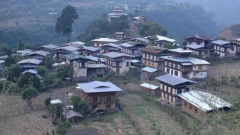 Khoma Village - Located in North of Bhutan