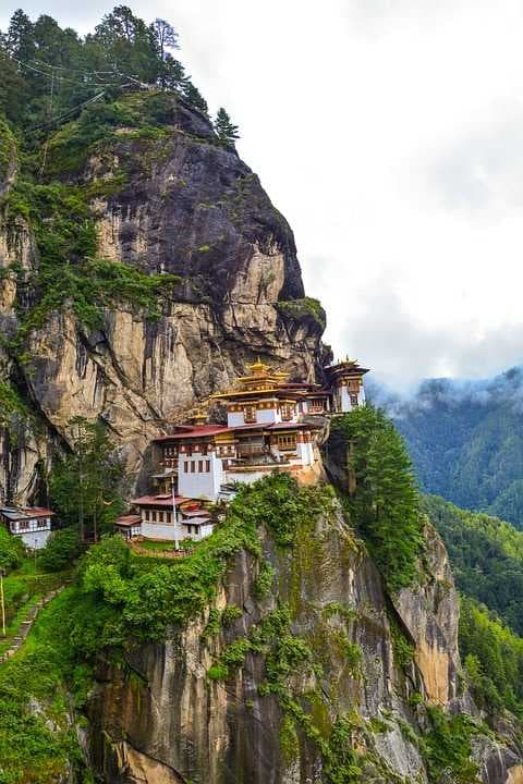 A Beautiful View of Tiger's Nest Monastery