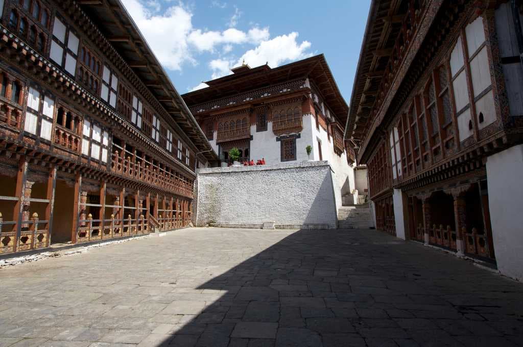 Interiors of Trongsa Dzong