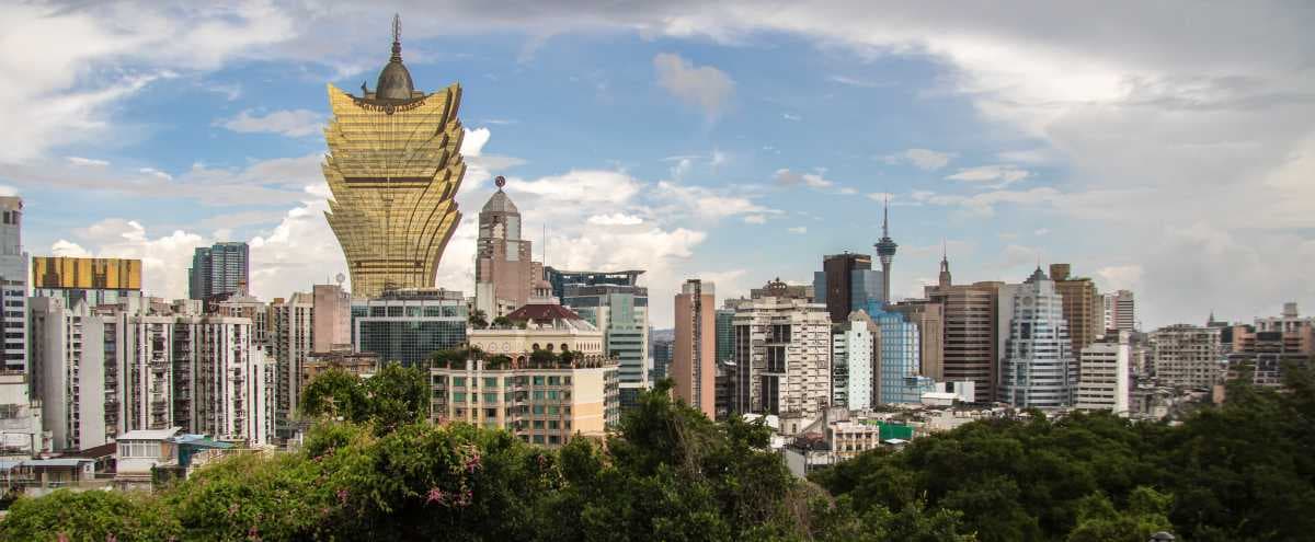 Panoramic View of Macau City, China