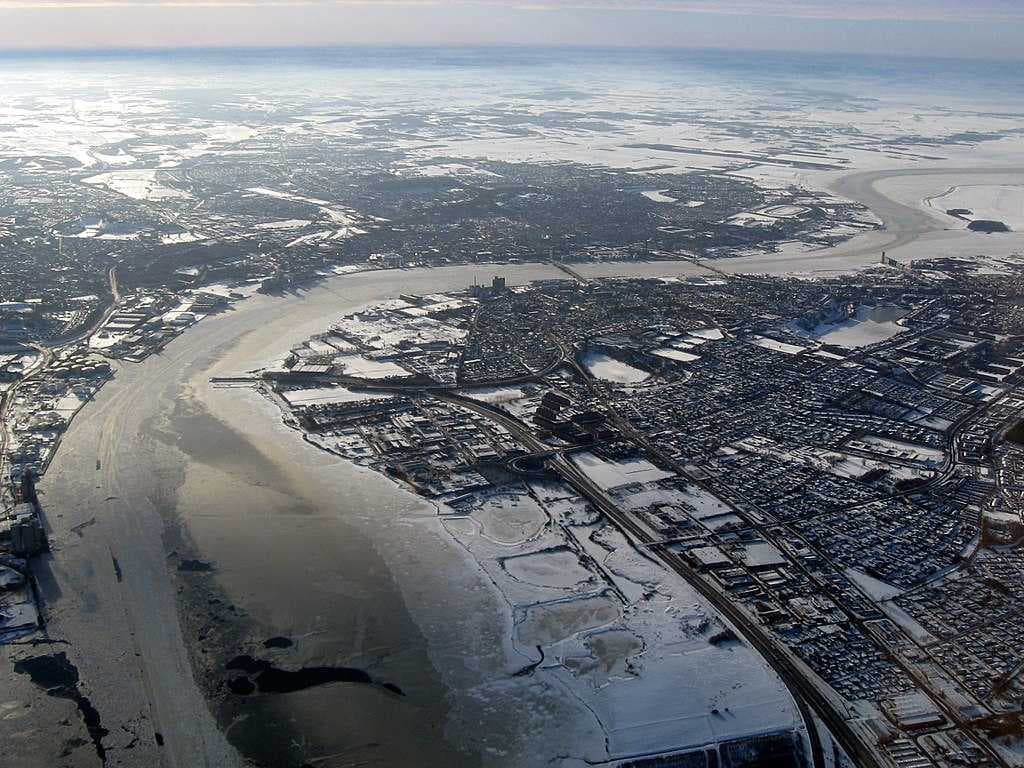 Aalborg during winter