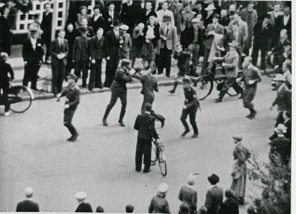German soldiers in conflict with Aalborg citizens (August 1943)