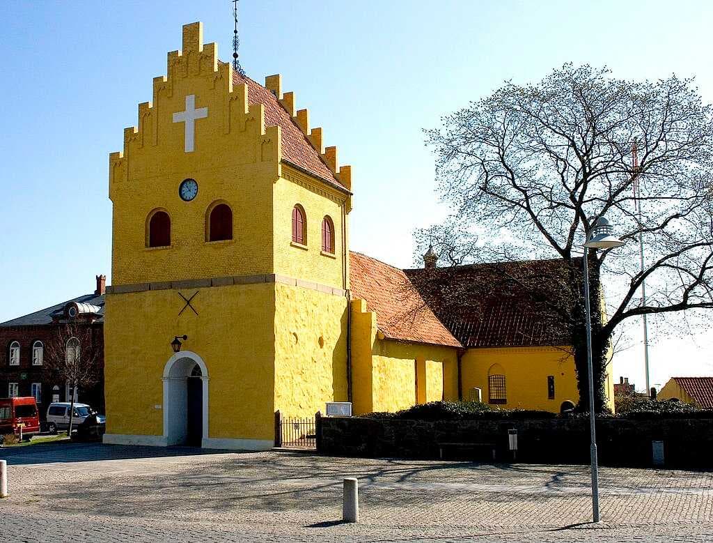 16th century church in Allinge