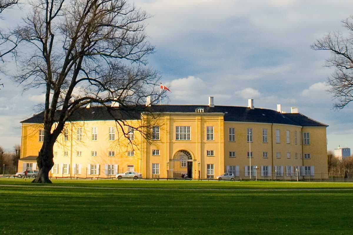 Beautiful building of Frederiksberg Slot