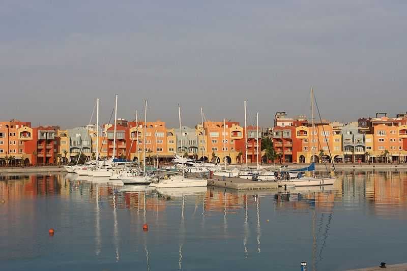 Hurghada Marina at morning