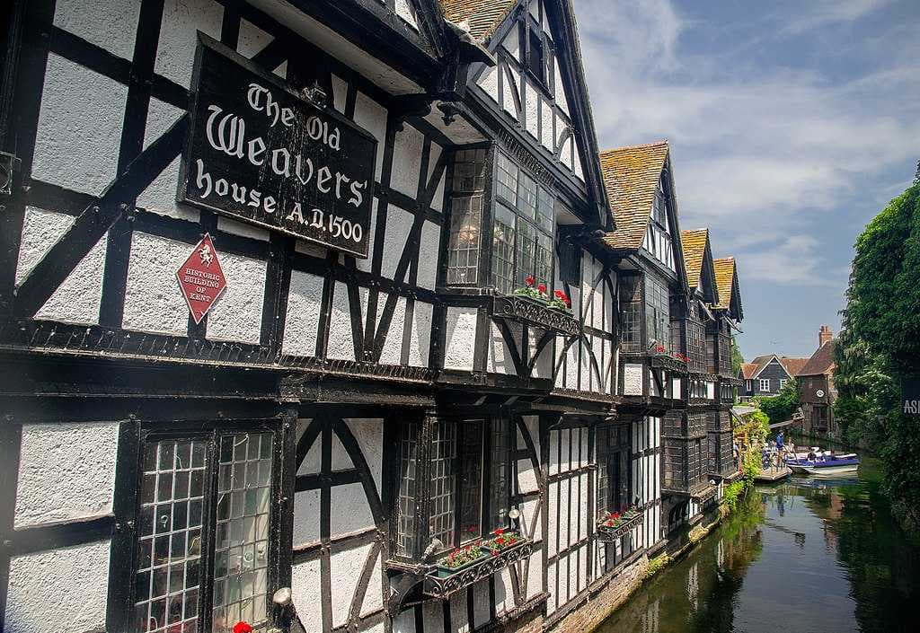 River punts provide tours of the city.