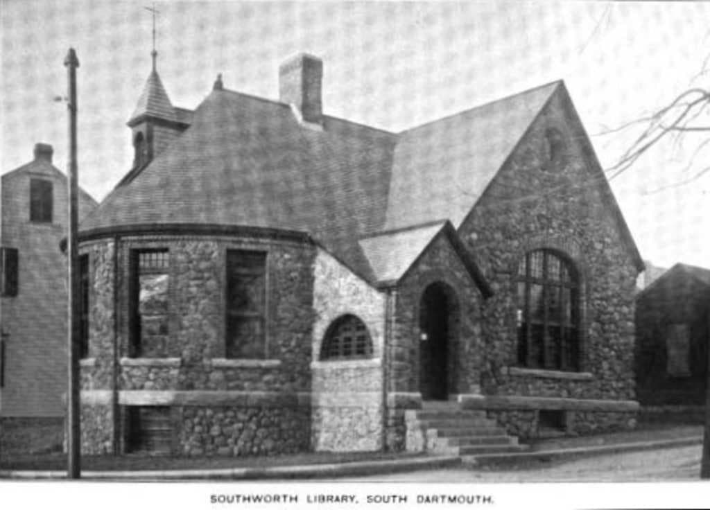 Old Southworth Library, Padanaram, 1899