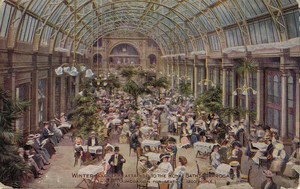 Opened in 1897, The Winter Gardens Baths are historically one of the town's most famous landmarks. The building still stands and is now owned by JD Wetherspoon