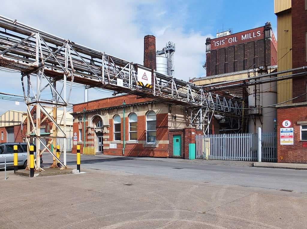 The Isis Oil Mill Complex, now owned by Cargill
