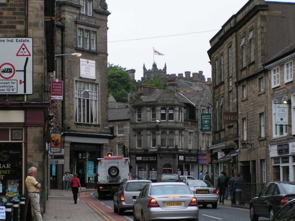 King Street, with the castle in the background