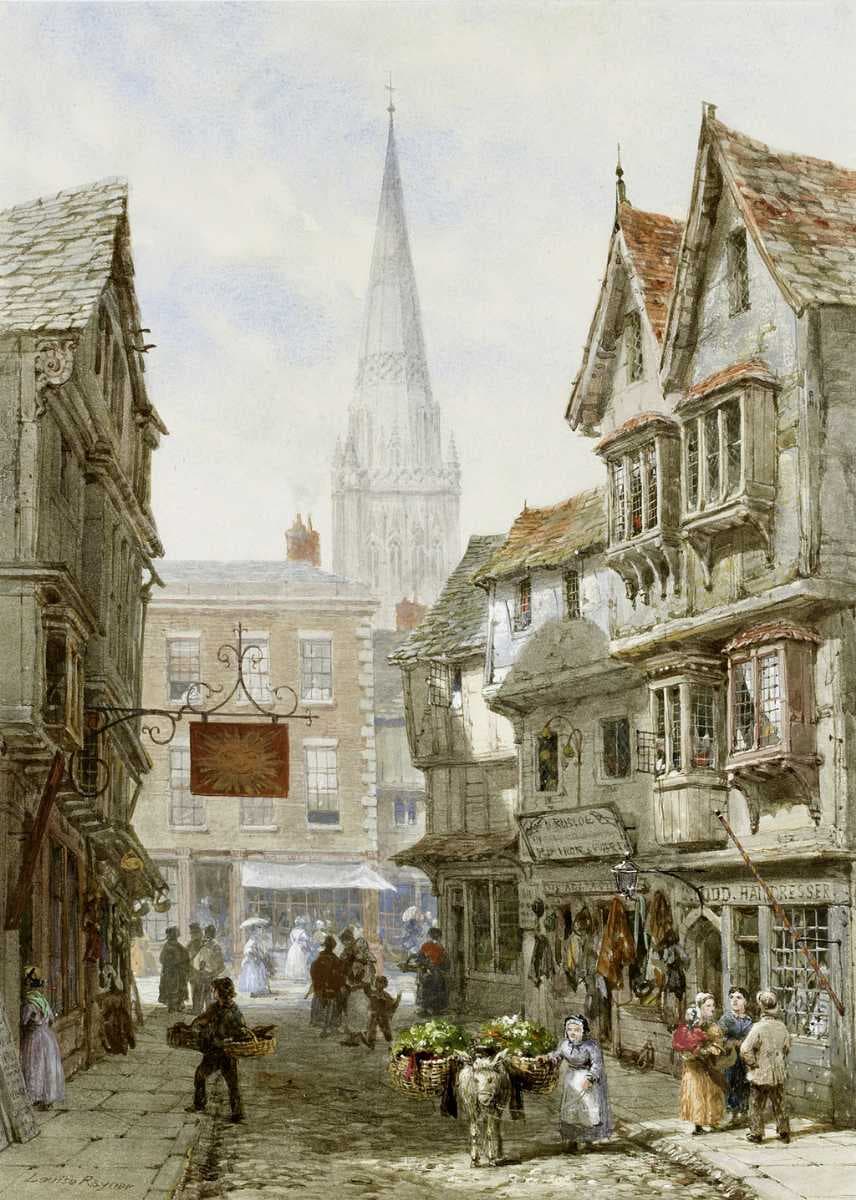 Minster Street, c. 1870