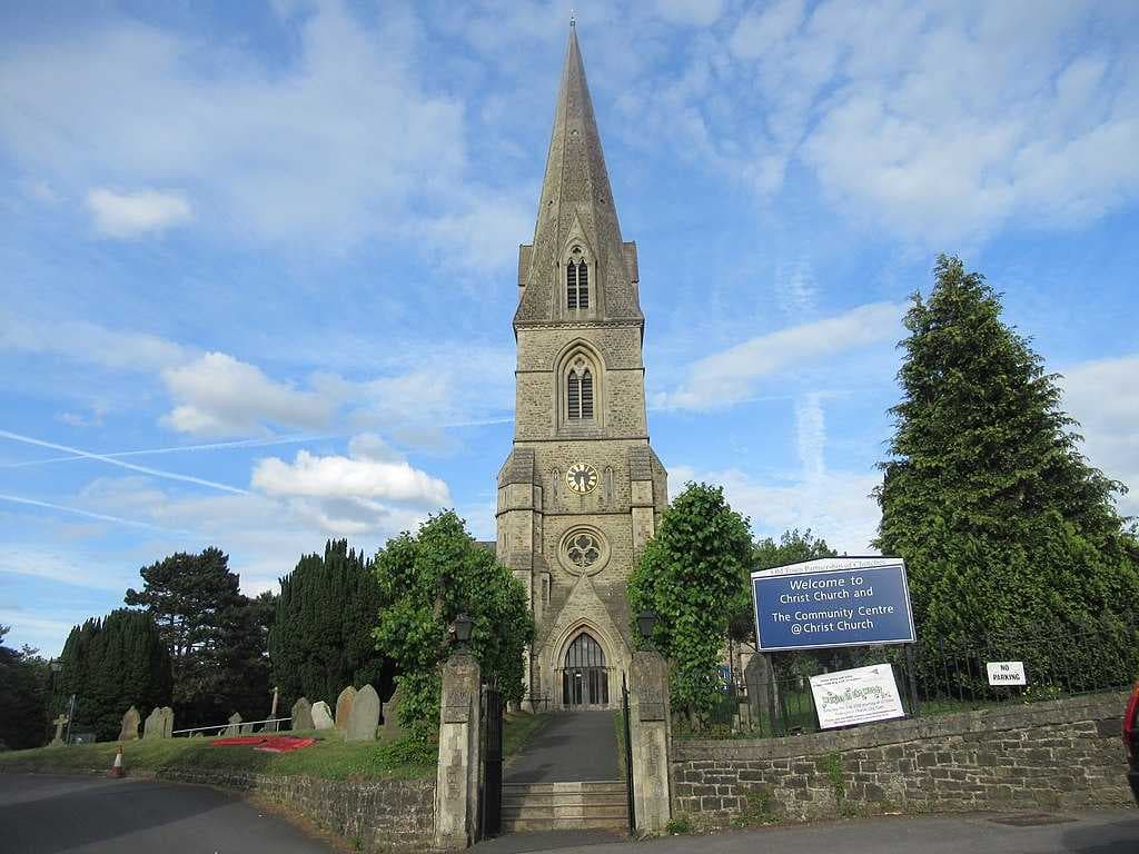 Christ Church (Church of England), designed by Sir George Gilbert Scott