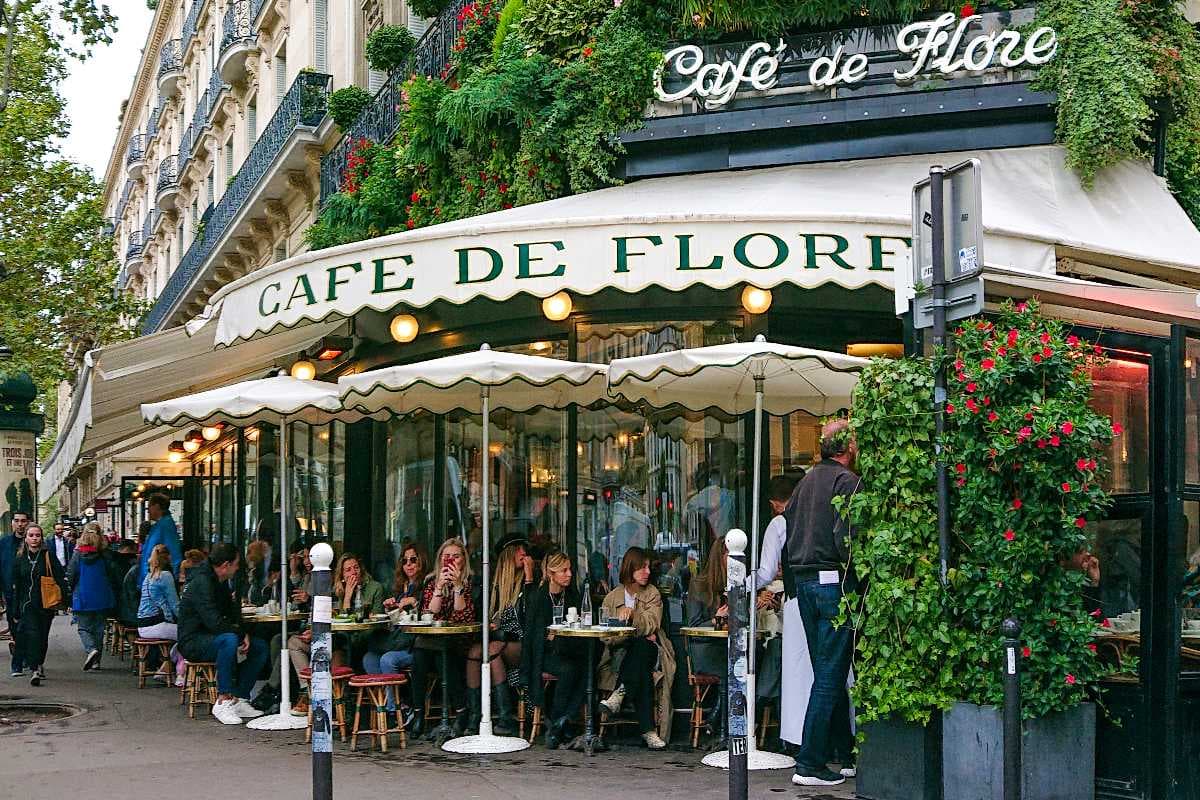 Café de Flore at daytime