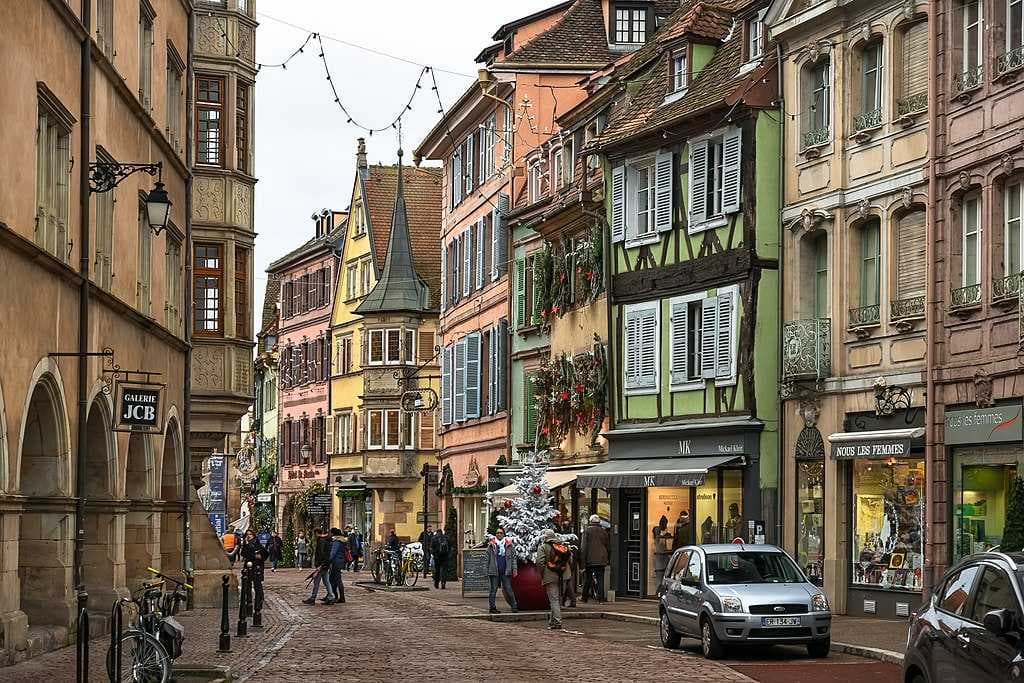 Part of the old town area