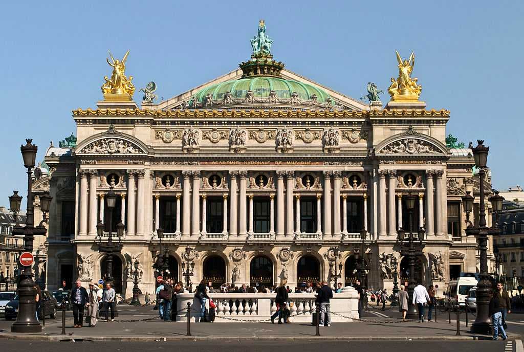 The Paris Opera was the centrepiece of Napoleon IIIs new Paris. The architect, Charles Garnier, described the style simply as Napoleon the Third.