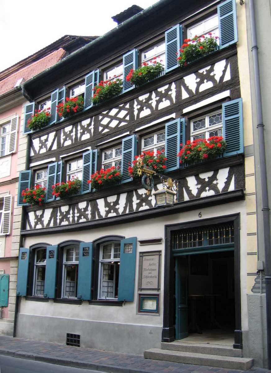 The Schlenkerla, one of Bamberg's breweries and taverns.