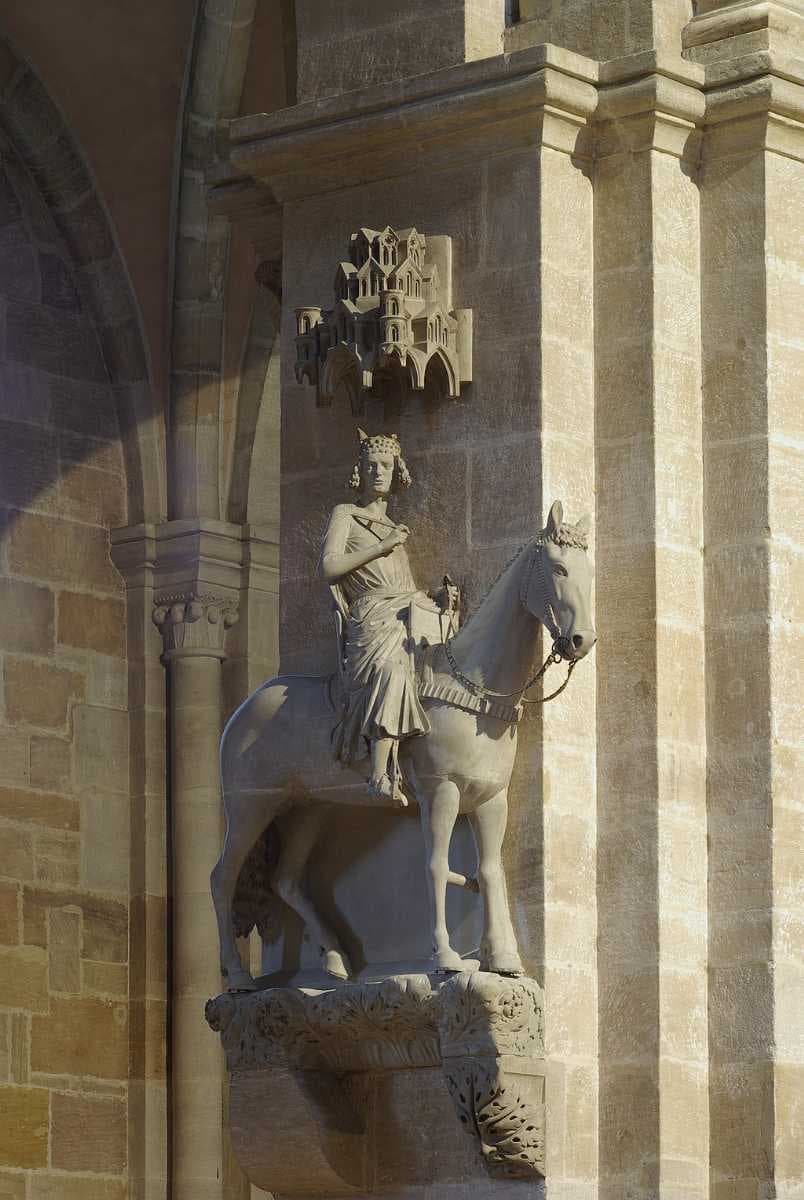 The Bamberg Horseman, a local symbol.