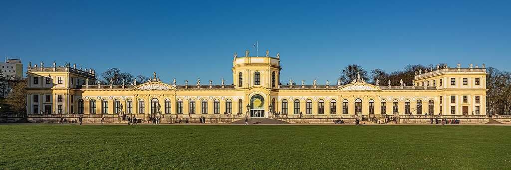 The Orangerie in the Karlsaue park