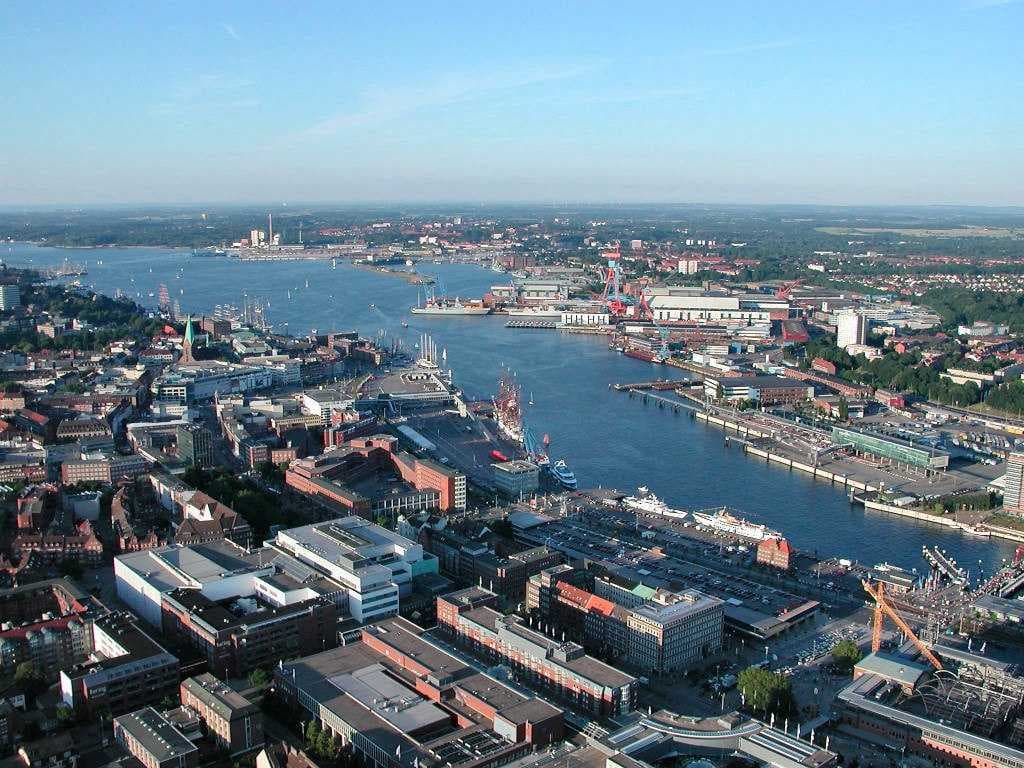 Port and Kiel Fjord