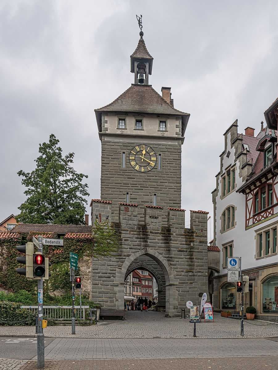 Schnetztor, a section of the former city wall.