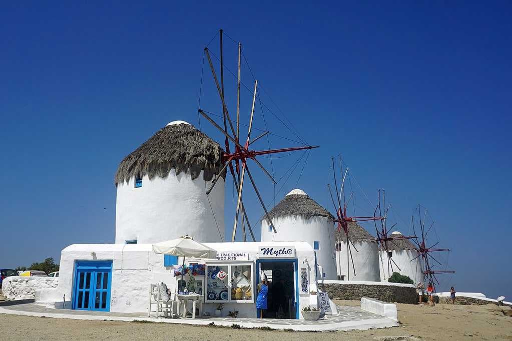 Chora or lower windmills