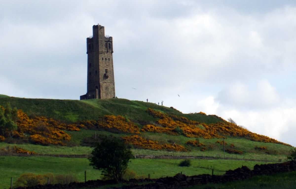 Scenic View of Castle Hill