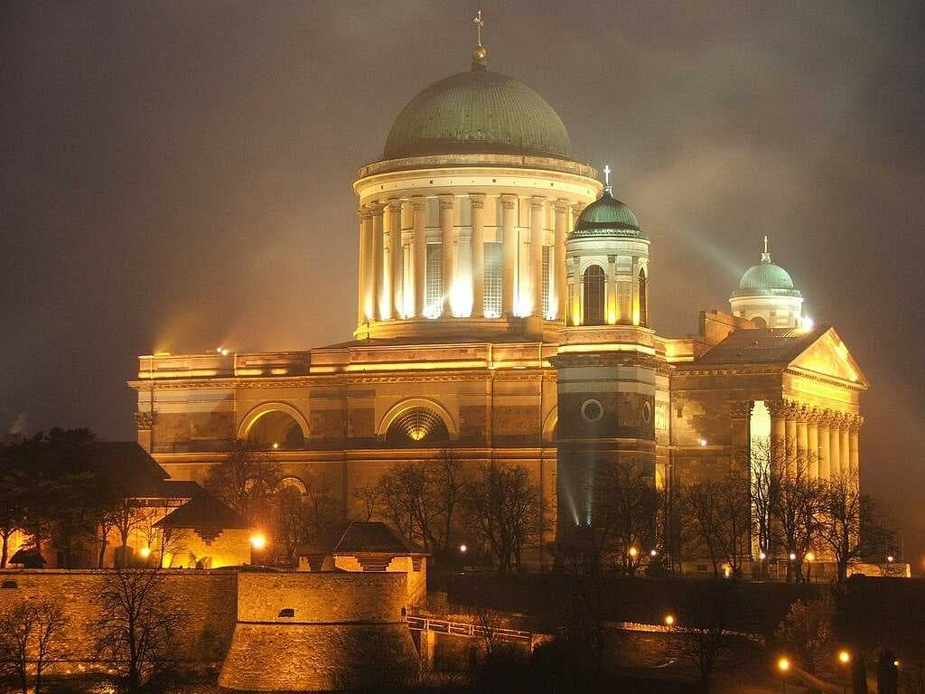 The Cathedral at night