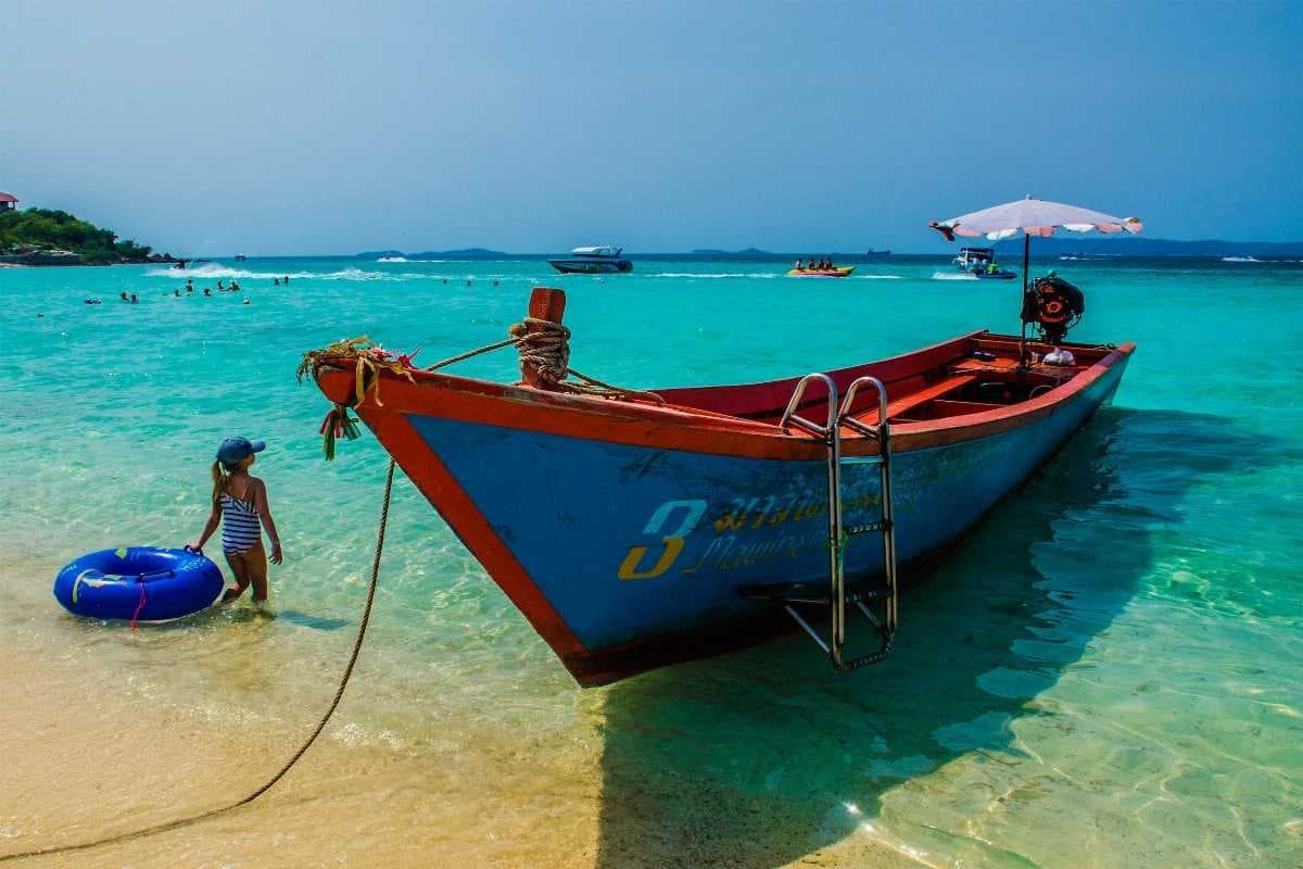Boating at Shivrajpur Beach