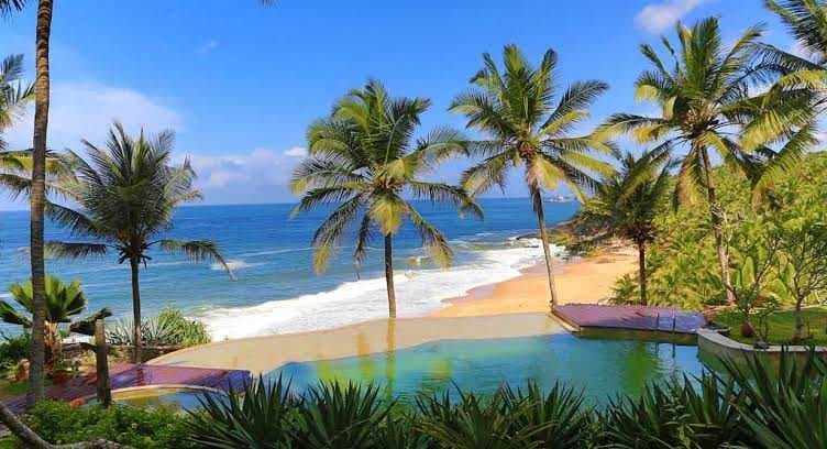 Samudra beach in Kerala
