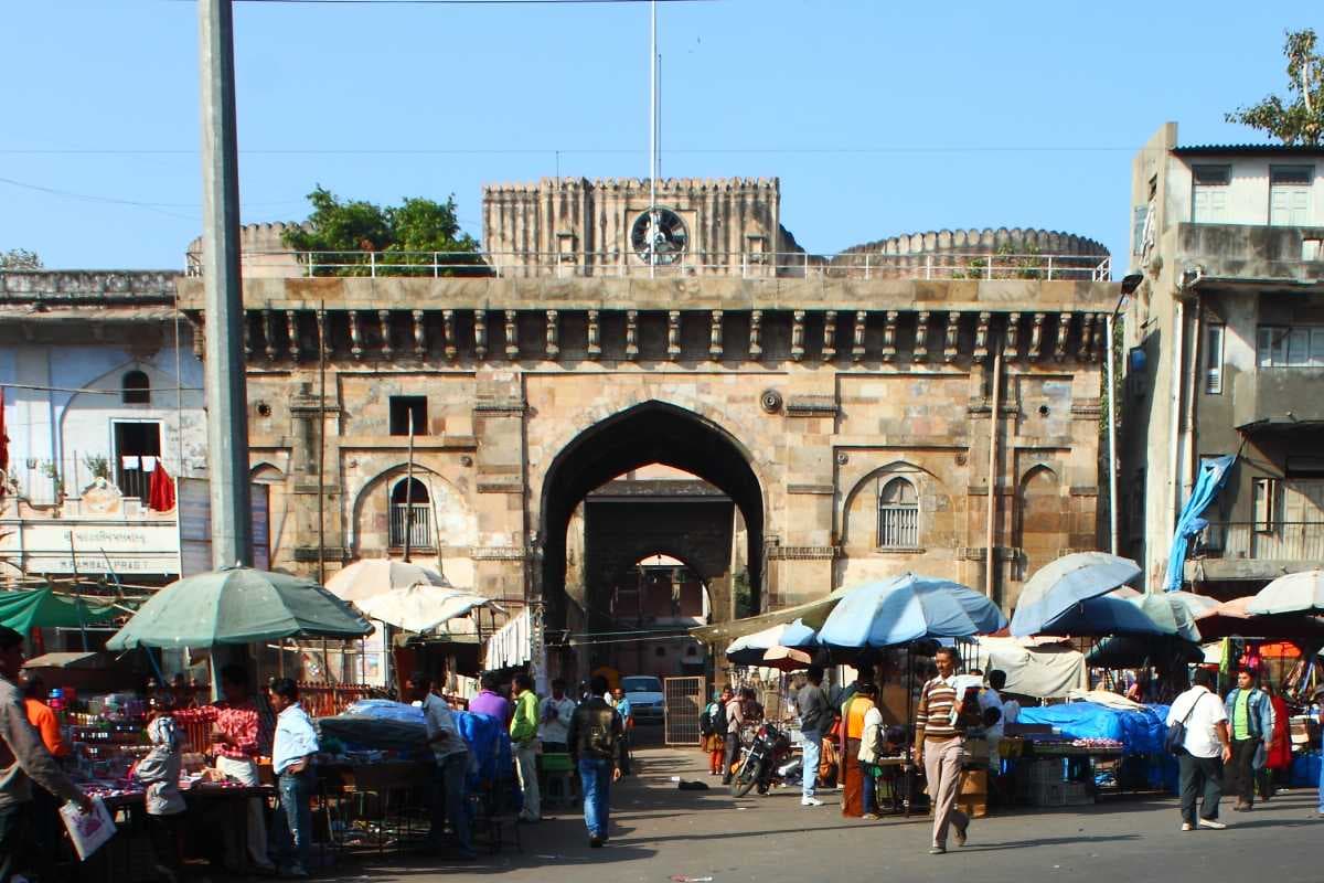 Bhadra Fort - Constructed by Ahamad Shah in 1411