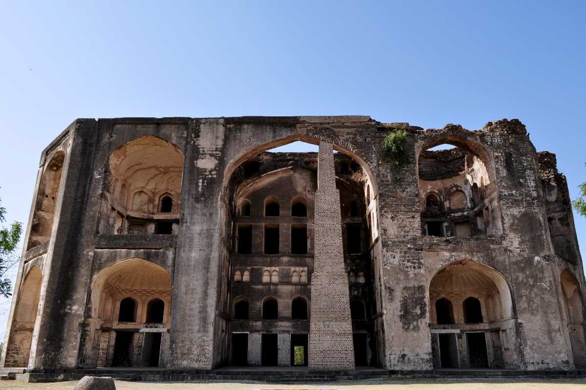 Front View of Faria Bagh Palace, Nizam