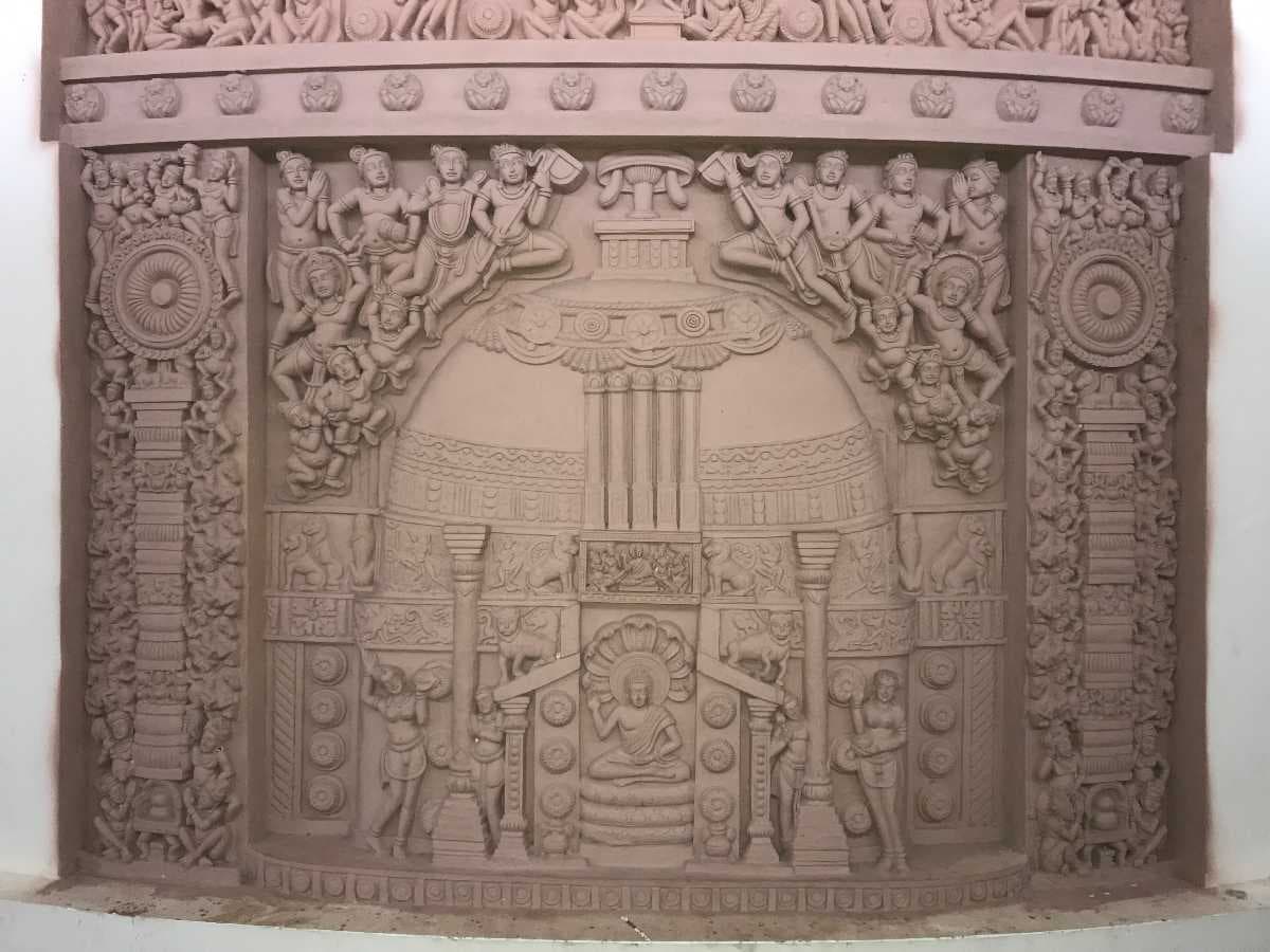 Dhyana Buddha Statue at Amaravathi Mahachaitya