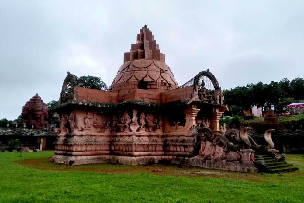 Shri Yantra Mandir - Constructed by Acharya Mandaleshwar
