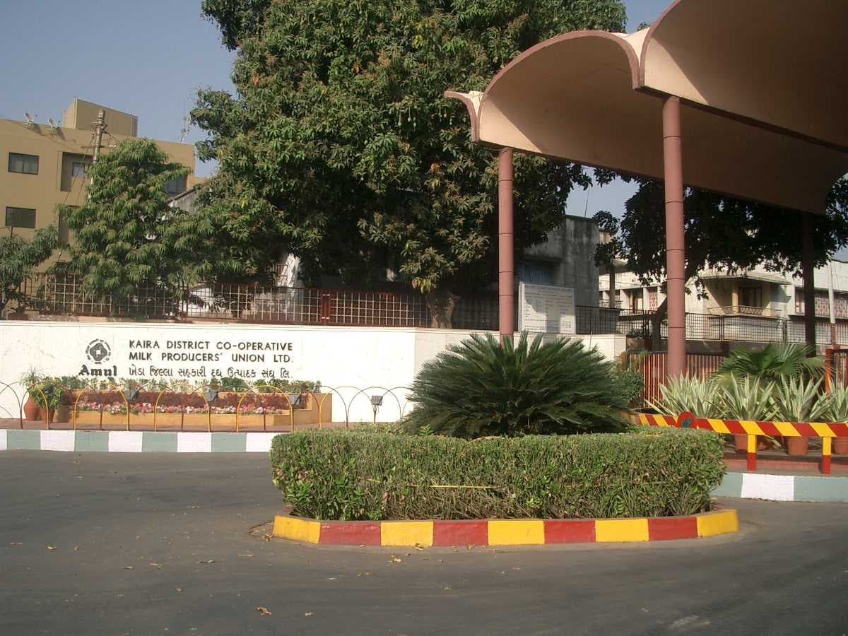 Amul Milk Factory - Situated in Anand, Gujarat