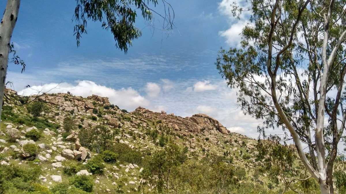 Anthargange Hill - Located at an Altitude of 1712 m From Sea Level