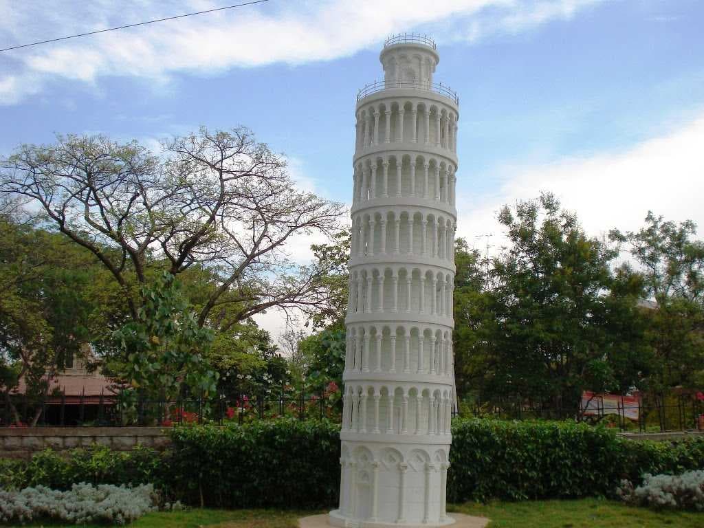 Model of Pisa Tower in Coimbatore