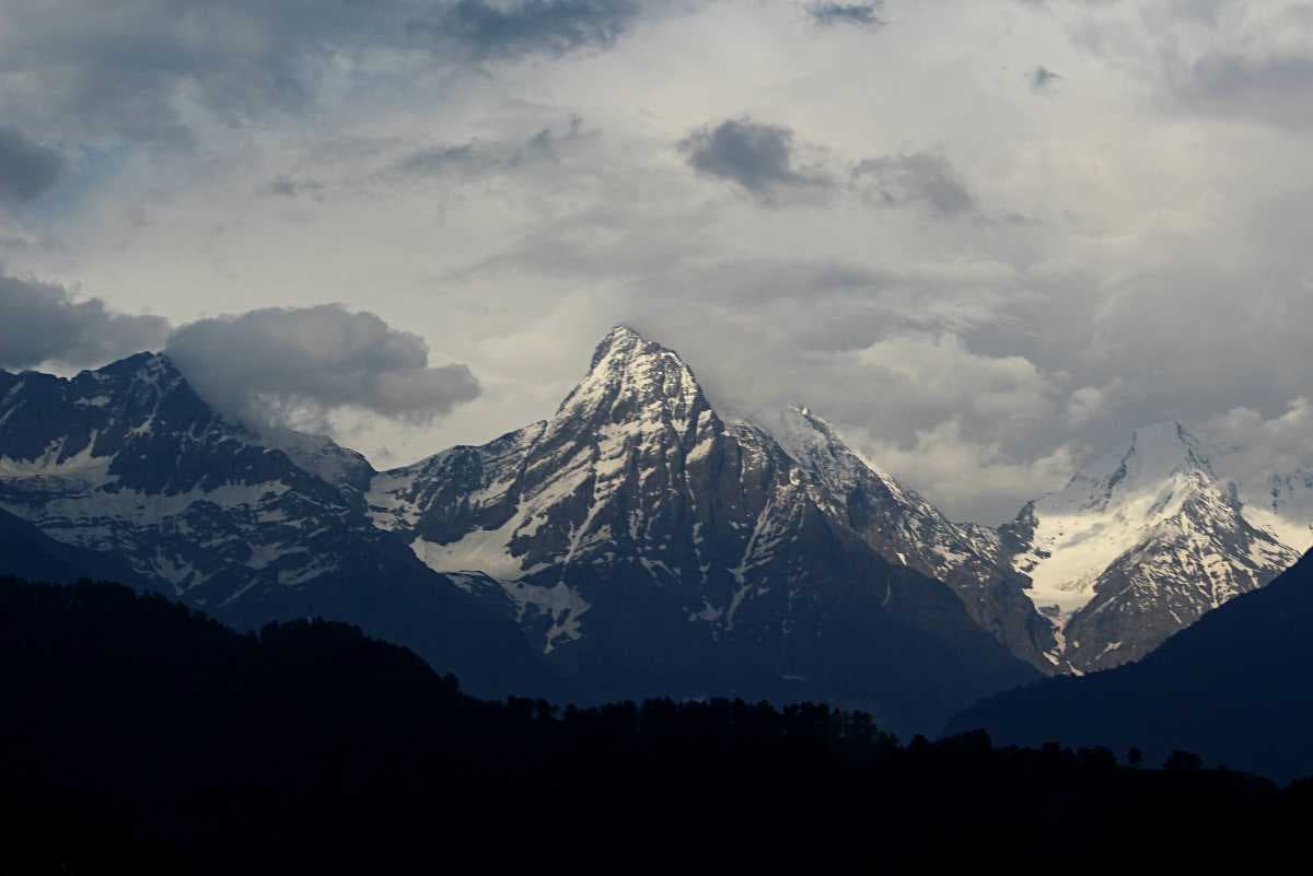 Snowy Peaks from Dalhousie