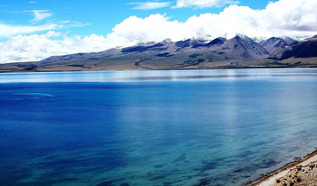 The Lake and Tibetan Himalayas