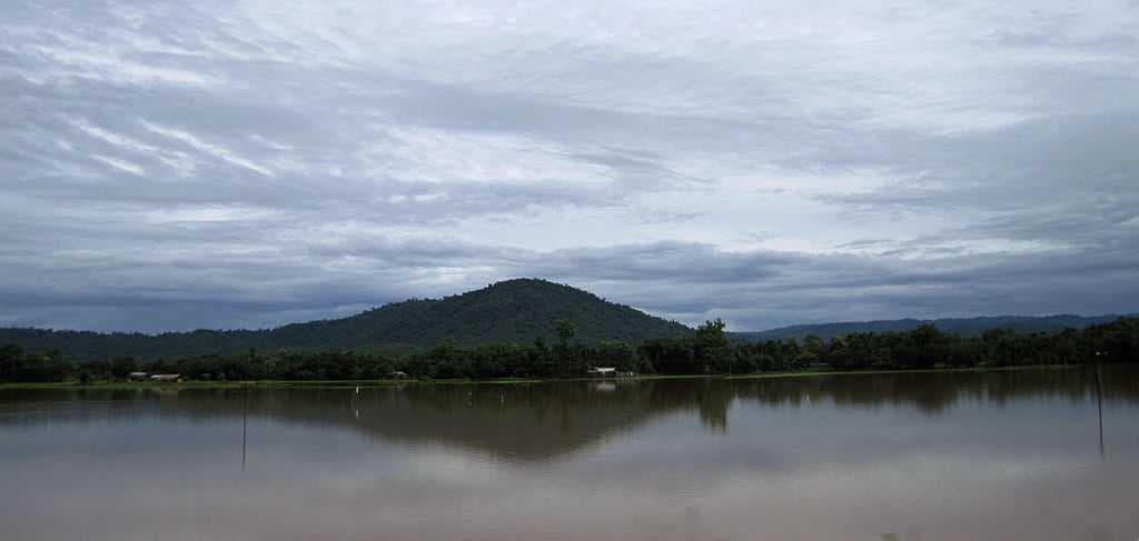 View of Diphu hills