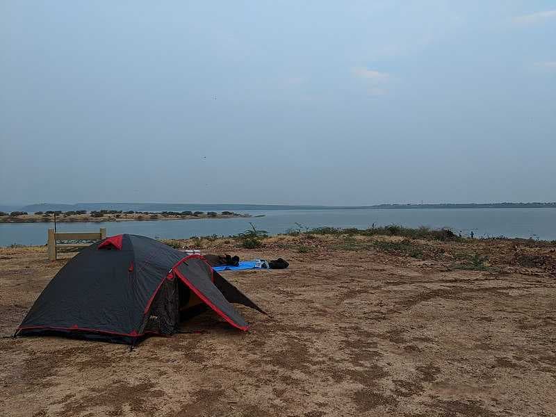 Camping at Gandikota