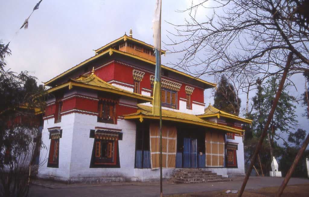 Enchey Monastery, established in 1909 above Gangtok