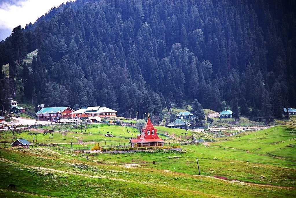 Maharani Temple - Located in the Middle of Gulmarg