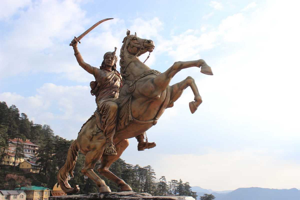 Rani Laxmi Bai Park - Constructed in the Foothills of Jhansi Fort