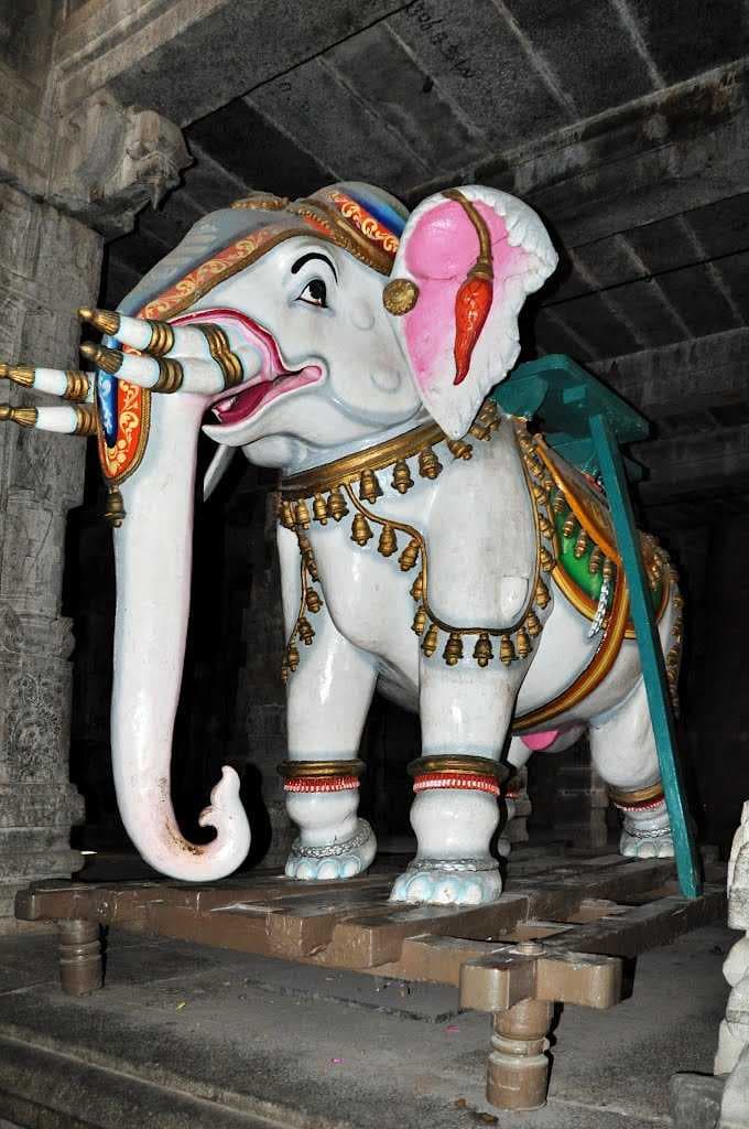 Ekambareswarar Temple dedicated to Lord Shiva. Kanchipuram, India.