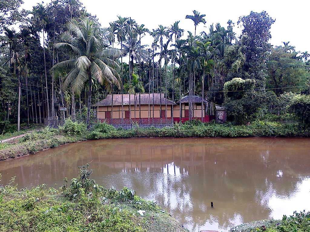 A typical house of Karimganj