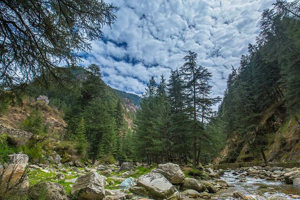 Dramatic skies in Kasol